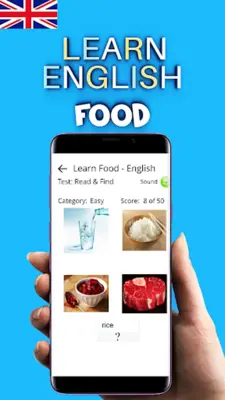 Learn Food in English android App screenshot 7